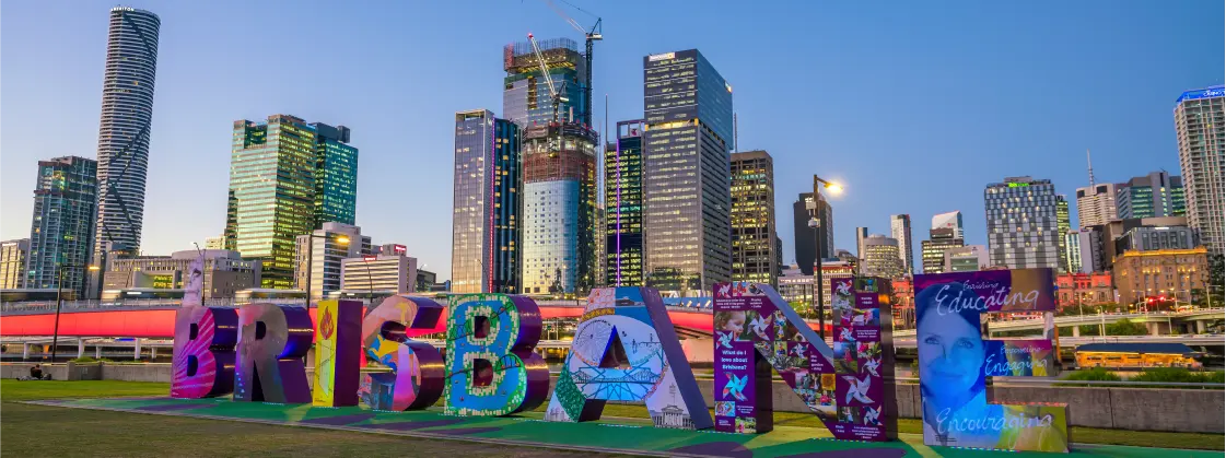 Brisbane landmark overview
