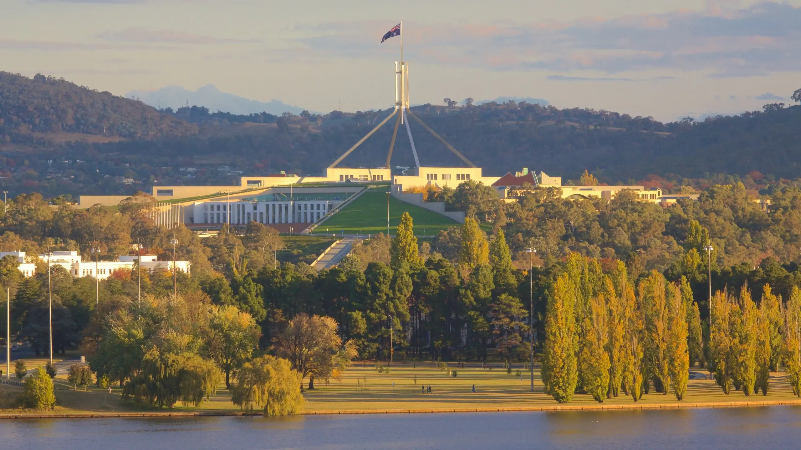Canberra overview landmark